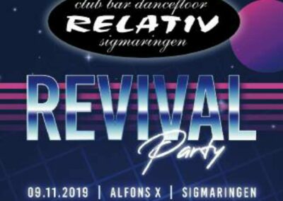 Alfons X_09.11.2019 Relativ Revival Party