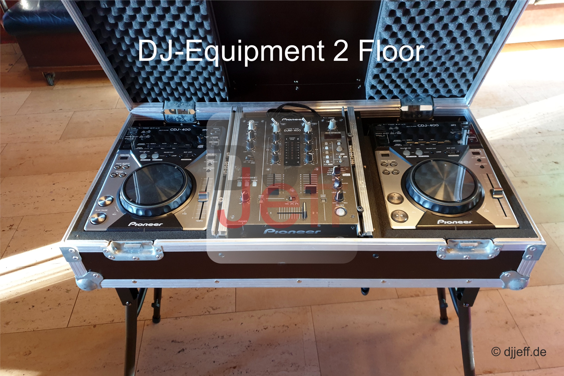 DJ-Equipment für Ebene 2_MusikCatering DJ JEFF