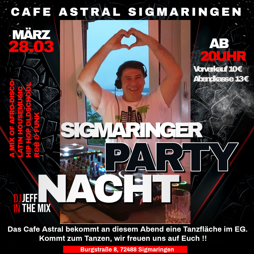 Sigmaringer Party Nacht 28.03.2026