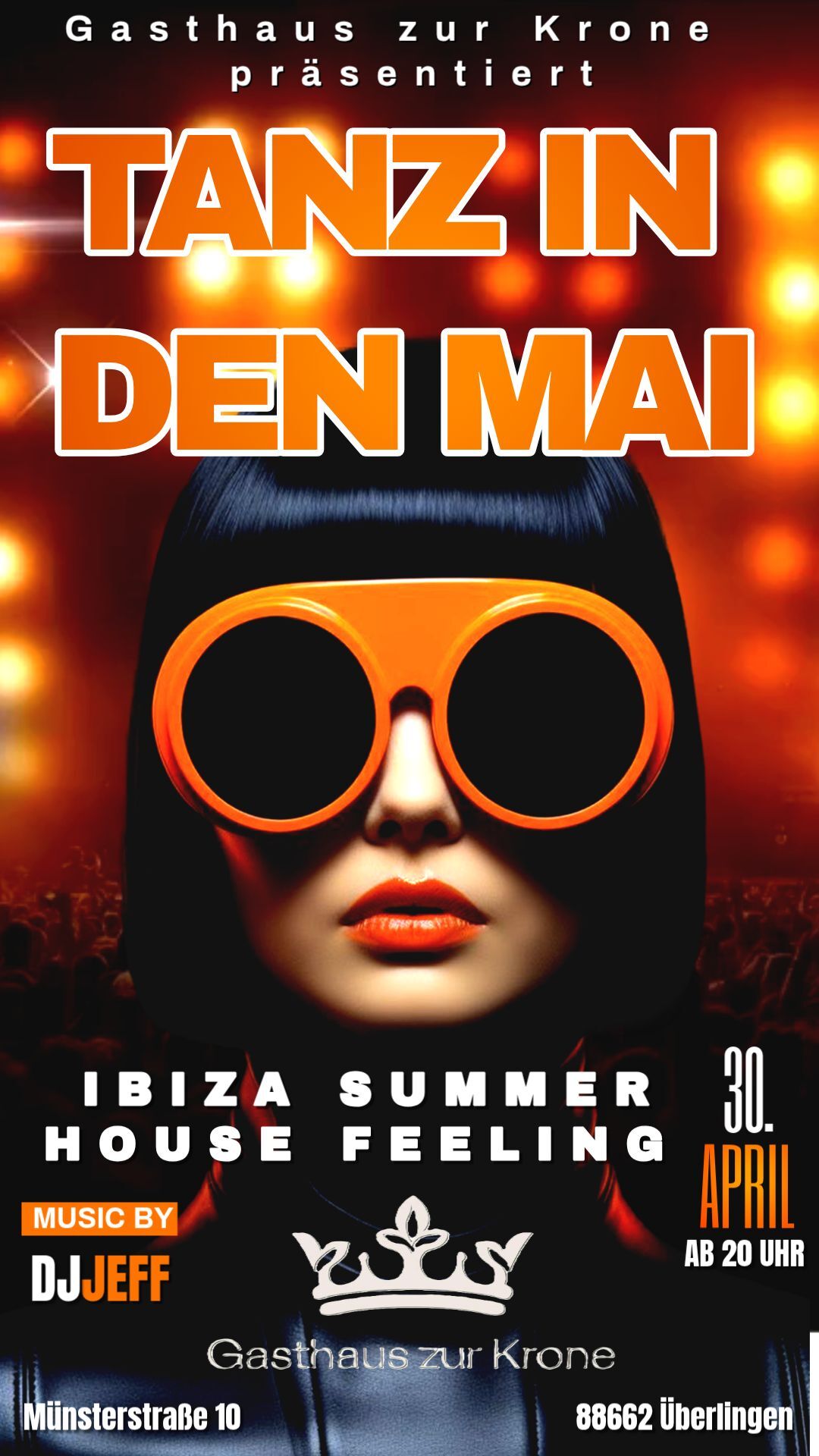 Tanz in den Mai . Gasthaus zur Krone. 30 APR 2026 . House Music
